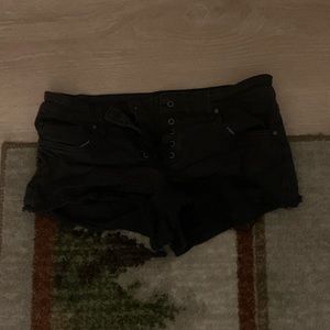 Very short summer shorts
